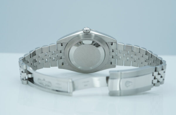 Rolex 126334 DATEJUST 41 FLUTED BEZEL BLUE STICK DIAL JUBILEE 2020 FULL SET - Image 8