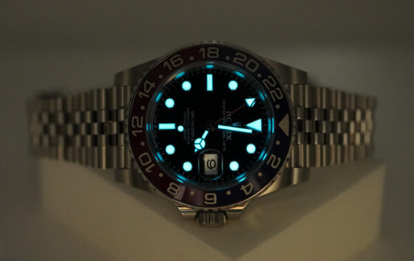 Rolex 126710BLRO PEPSI GMT MASTER II RED BLUE BEZEL JUBILEE BAND 2023 FULL SET - Image 11