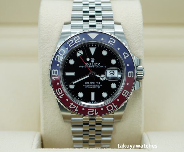 Rolex 126710BLRO PEPSI GMT MASTER II RED BLUE BEZEL JUBILEE BAND 2023 FULL SET
