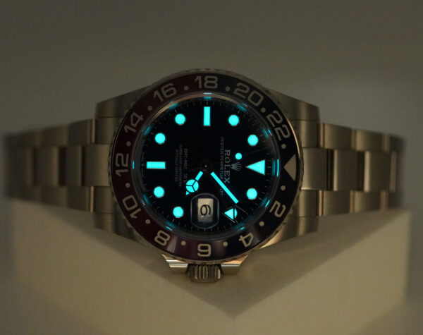 Rolex 126719BLRO GMT MASTER 2 18K WHITE GOLD PEPSI BEZEL BLUE DIAL 2020 FULL SET - Image 11
