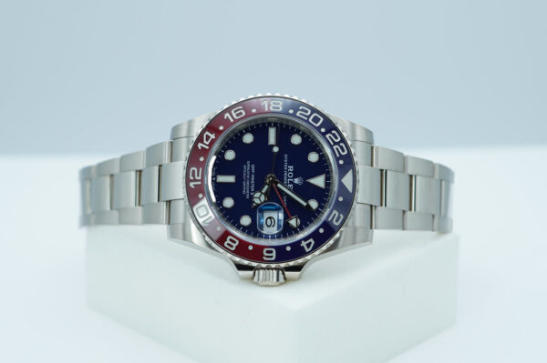 Rolex 126719BLRO GMT MASTER 2 18K WHITE GOLD PEPSI BEZEL BLUE DIAL 2020 FULL SET - Image 9