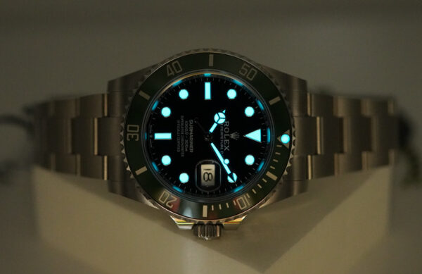 BRAND NEW Rolex 126610LV SUBMARINER GREEN MK2 BEZEL BLACK DIAL 2024 41MM FULL SET - Image 11
