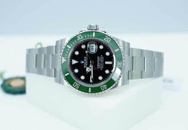 BRAND NEW Rolex 126610LV SUBMARINER GREEN MK2 BEZEL BLACK DIAL 2024 41MM FULL SET - Image 10