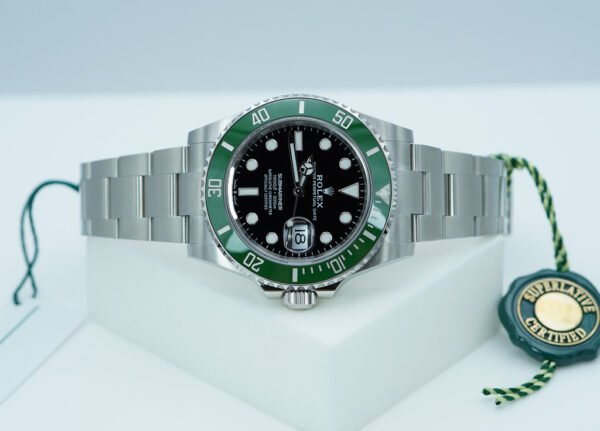 BRAND NEW Rolex 126610LV SUBMARINER GREEN MK2 BEZEL BLACK DIAL 2024 41MM FULL SET - Image 9