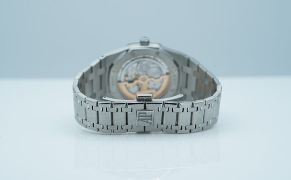 Audemars PIGUET ROYAL OAK JUMBO ULTRA THIN 15202ST BLUE DIAL SERVICED FULL SET - Image 7