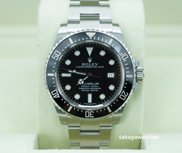 Rolex 116600 SD4K SEA-DWELLER 4000 CERAMIC BEZEL 40MM 2016 COMPLETE SET