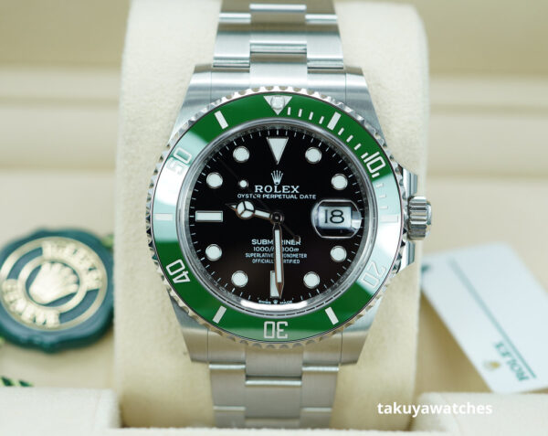 BRAND NEW Rolex 126610LV SUBMARINER GREEN MK2 BEZEL BLACK DIAL 2024 41MM FULL SET