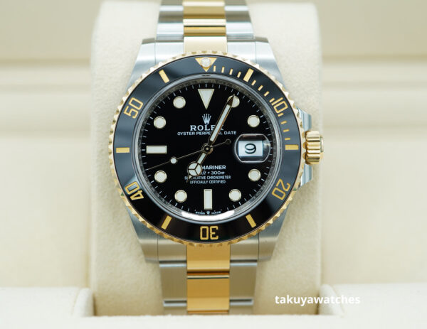 Rolex 126613LN SUBMARINER 18K YELLOW GOLD STEEL BLACK DIAL 2020 FULL SET