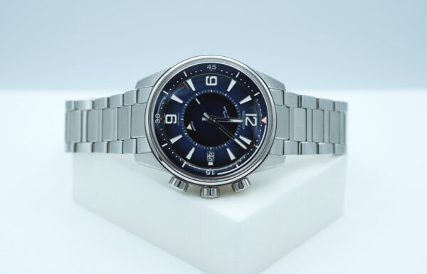 Jaeger-LeCoultre POLARIS MARINER MEMOVOX STEEL BLUE DIAL 2022 WARRANTY FULL SET - Image 9