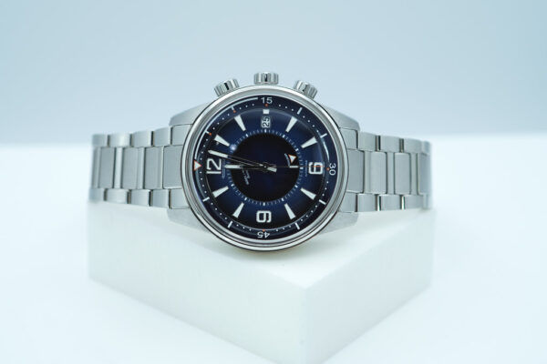 Jaeger-LeCoultre POLARIS MARINER MEMOVOX STEEL BLUE DIAL 2022 WARRANTY FULL SET - Image 10
