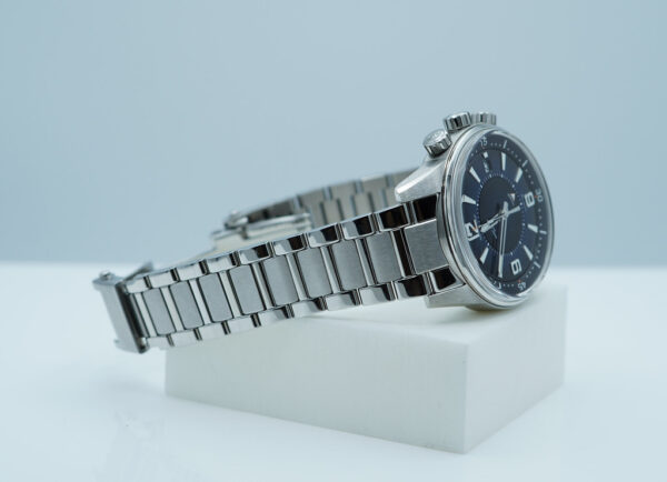 Jaeger-LeCoultre POLARIS MARINER MEMOVOX STEEL BLUE DIAL 2022 WARRANTY FULL SET - Image 6