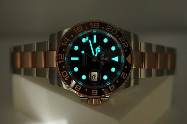 Rolex 126711CHNR GMT MASTER 2 ROSE GOLD STEEL ROOTBEER 2021 COMPLETE SET - Image 11