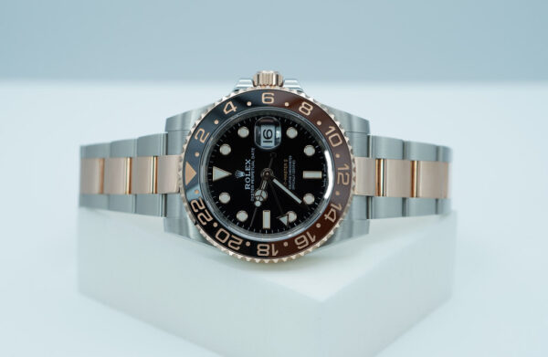 Rolex 126711CHNR GMT MASTER 2 ROSE GOLD STEEL ROOTBEER 2021 COMPLETE SET - Image 10