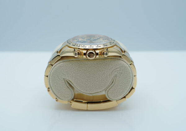 Rolex 116508 DAYTONA YML 18K YELLOW GOLD CHAMPAGNE BLACK SUB DIAL 2021 FULL SET - Image 3