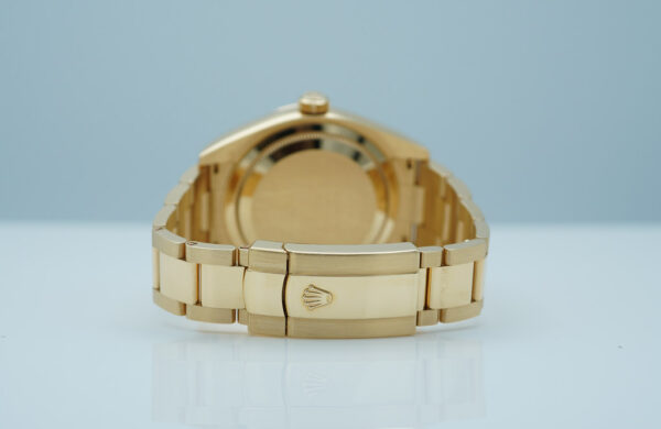 Rolex 326938 SKY-DWELLER 18K YELLOW GOLD SILVER ROMAN DIAL FULL SET - Image 7
