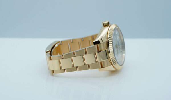 Rolex 326938 SKY-DWELLER 18K YELLOW GOLD SILVER ROMAN DIAL FULL SET - Image 6