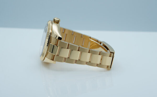 Rolex 326938 SKY-DWELLER 18K YELLOW GOLD SILVER ROMAN DIAL FULL SET - Image 5