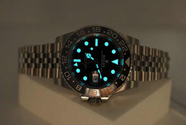 BRAND NEW Rolex 126710GRNR GMT MASTER II BLACK GREY BEZEL JUBILEE BAND 2024 FULL SET - Image 11