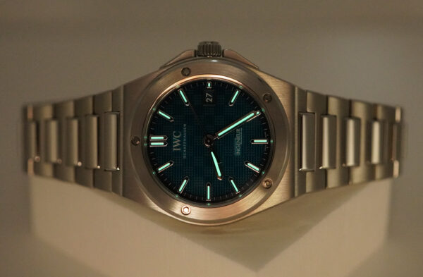 BRAND NEW IWC Iw328903 INGENIEUR AQUA GREEN AUTOMATIC 40MM 2024 FULL SET - Image 11