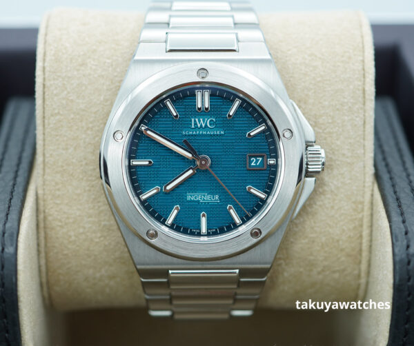BRAND NEW IWC Iw328903 INGENIEUR AQUA GREEN AUTOMATIC 40MM 2024 FULL SET