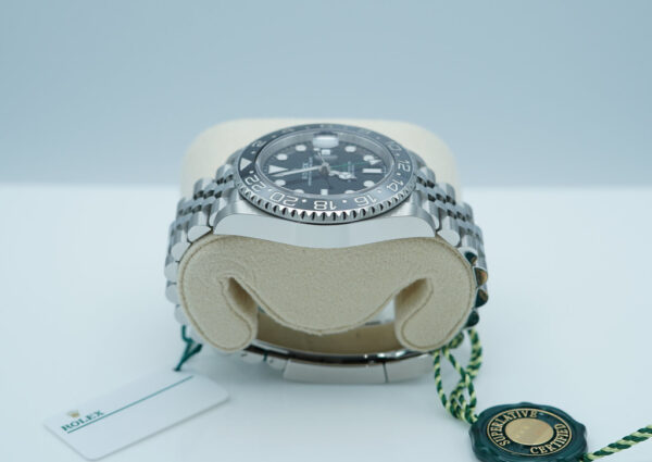 BRAND NEW Rolex 126710GRNR GMT MASTER II BLACK GREY BEZEL JUBILEE BAND 2024 FULL SET - Image 3