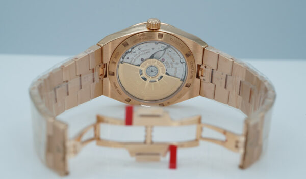 Vacheron CONSTANTIN OVERSEAS ROSE GOLD BLUE DIAL 4500V 2022 WARRANTY FULL SET - Image 9
