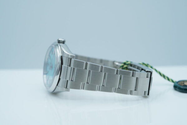 BRAND NEW Rolex 126000 OYSTER PERPETUAL 36 TURQUOISE BLUE DIAL 2024 FULL SET - Image 5