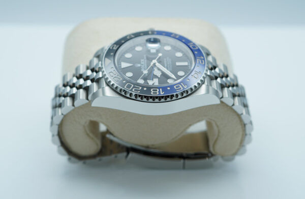 Rolex 126710BLNR GMT MASTER 2 BLACK BLUE BEZEL JUBILEE 2023 WARRANTY FULL SET - Image 4