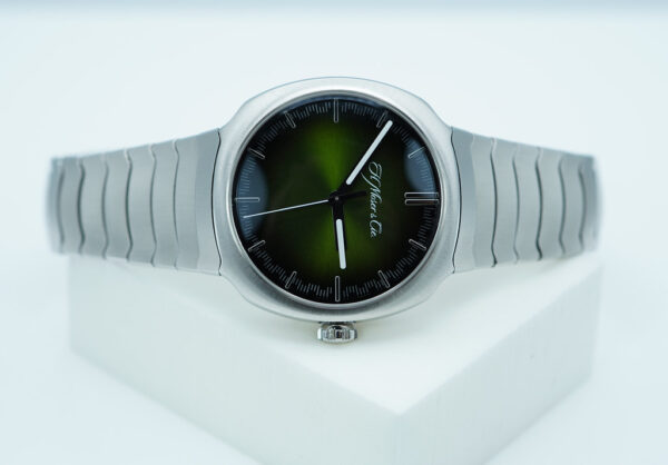 H. Moser & Cie STREAMLINER CENTRE SECONDS MATRIX GREEN FUMÉ DIAL 40MM 2022 FULL SET - Image 9
