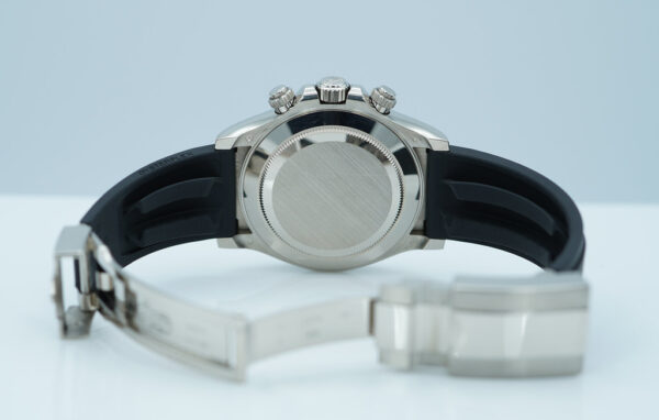 Rolex 116519LN DAYTONA 18K WHITE GOLD OYSTERFLEX STEEL DIAL 2023 COMPLETE SET - Image 8