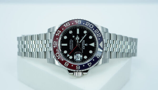 Rolex 126710BLRO PEPSI GMT MASTER II RED BLUE BEZEL JUBILEE BAND 2021 FULL SET - Image 9