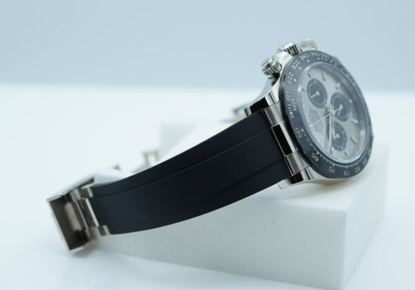 Rolex 116519LN DAYTONA 18K WHITE GOLD OYSTERFLEX STEEL DIAL 2023 COMPLETE SET - Image 6
