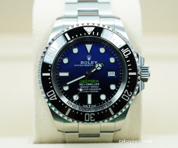 Rolex 126660 DEEPSEA D BLUE DIAL JAMES CAMERON 2021 WARRANTY FULL SET