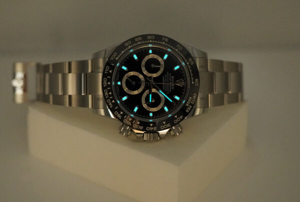 Rolex 116500LN COSMOGRAPH DAYTONA STEEL CERAMIC BEZEL BLACK DIAL 2022 FULL SET - Image 11