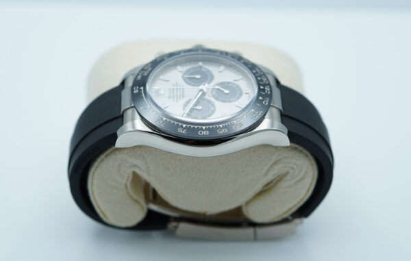 Rolex 116519LN DAYTONA 18K WHITE GOLD OYSTERFLEX STEEL DIAL 2023 COMPLETE SET - Image 4