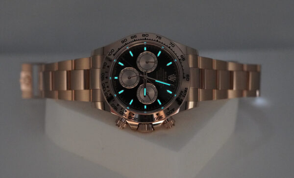 Rolex 126505 DAYTONA ROSE GOLD BLACK AND SUNDUST DIAL NEW MODEL 2024 FULL SET - Image 11