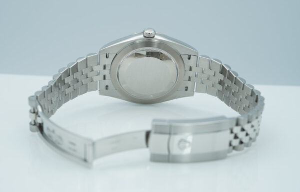 Rolex 126334 DATEJUST 41 FLUTED BEZEL BLUE STICK DIAL JUBILEE COMPLETE SET - Image 8