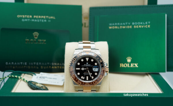 Rolex 126711CHNR GMT MASTER 2 ROSE GOLD STEEL ROOTBEER 2023 COMPLETE SET - Image 2