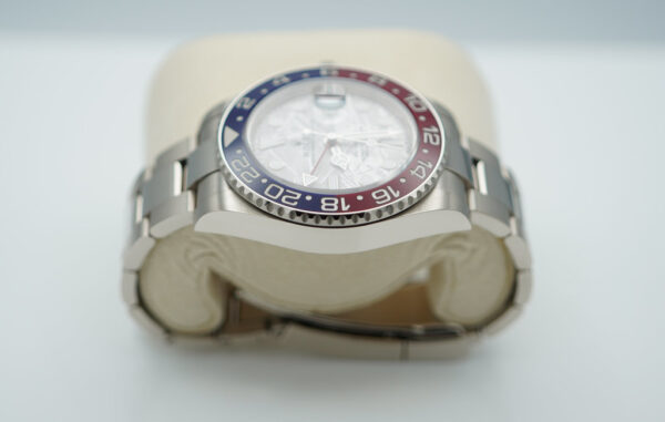 Rolex 126719BLRO GMT MASTER 2 WHITE GOLD PEPSI METEORITE DIAL 2023 FULL SET - Image 4