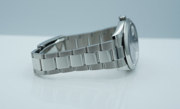 Rolex 126300 DATEJUST 41 BLUE STICK DIAL OYSTER BAND 2024 WARRANTY FULL SET - Image 6