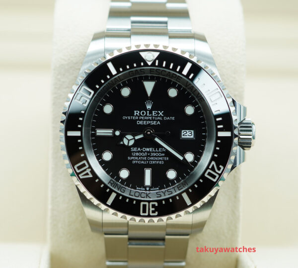 NEW Rolex 126660 SEA-DWELLER DEEPSEA BLACK DIAL 2021 WARRANTY COMPLETE SET
