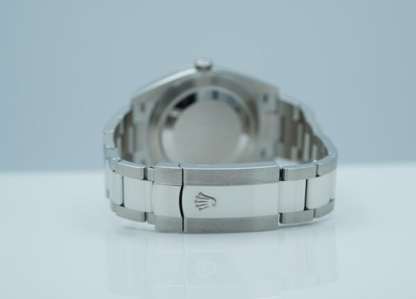 Rolex 126334 DATEJUST 41 FLUTED BEZEL BLUE STICK DIAL OYSTER BAND COMPLETE SET - Image 7