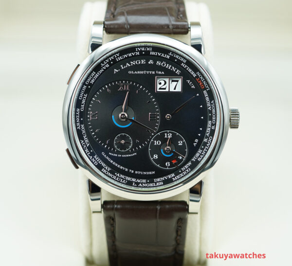 A. Lange & Sohne LANGE 1 TIMEZONE 18K WHITE GOLD 2023 WARRANTY FULL SET