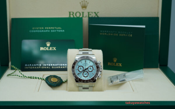 Rolex 126506 DAYTONA PLATINUM ICE BLUE DIAL NEW MODEL 2024 FULL SET - Image 2
