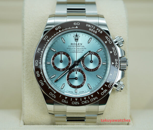 Rolex 126506 DAYTONA PLATINUM ICE BLUE DIAL NEW MODEL 2024 FULL SET