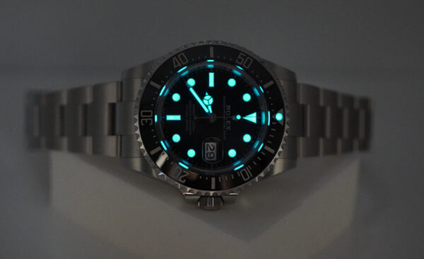 Rolex 126600 SEA-DWELLER CYCLOPS RED TEXT 2022 WARRANTY COMPLETE SET - Image 11