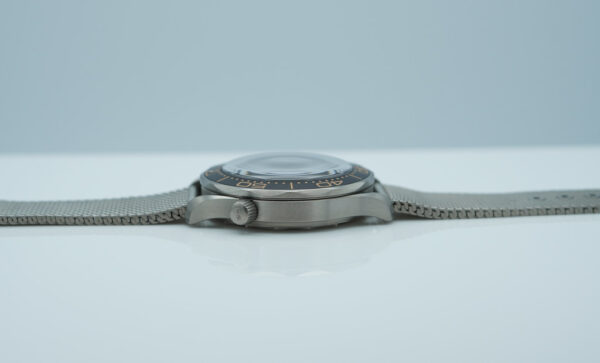 Omega SEAMASTER DIVER 300M 007 JAMES BOND TITANIUM MESH BRACELET FULL SET - Image 4