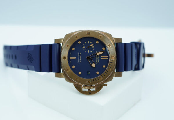 Panerai PAM 1074 SUBMERSIBLE BRONZO BLU ABISSO 42MM 2023 WARRANTY FULL SET - Image 9