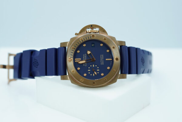 Panerai PAM 1074 SUBMERSIBLE BRONZO BLU ABISSO 42MM 2023 WARRANTY FULL SET - Image 10