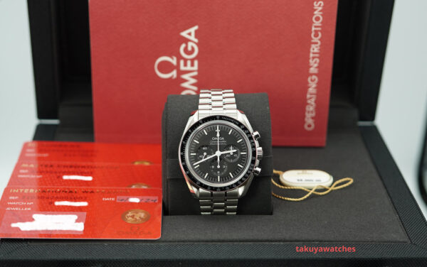 BRAND NEW Omega SPEEDMASTER PROFESSIONAL MOONWATCH 3861 SAPPHIRE 2024 FULL SET - Image 2